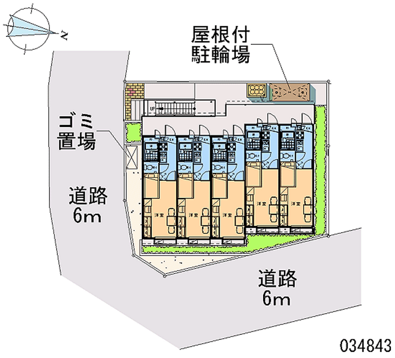 レオパレスＴＡＭＯ 区画図