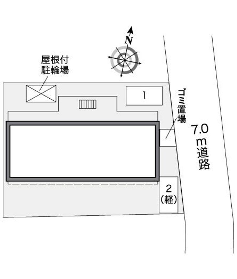 レオパレスＴＭＹ 配置図