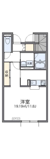 レオネクストフジハイム 間取り図