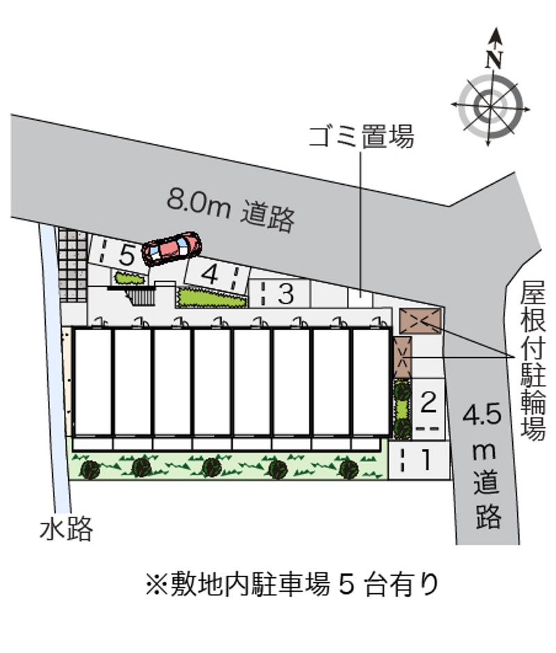 レオネクストユーカリ 配置図