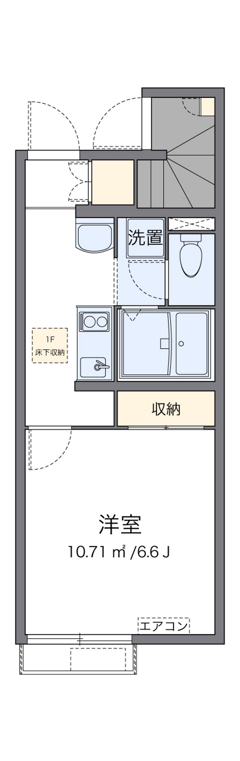 レオネクストハイツやまいち 間取図