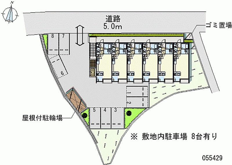 レオネクスト多田新田 月極駐車場