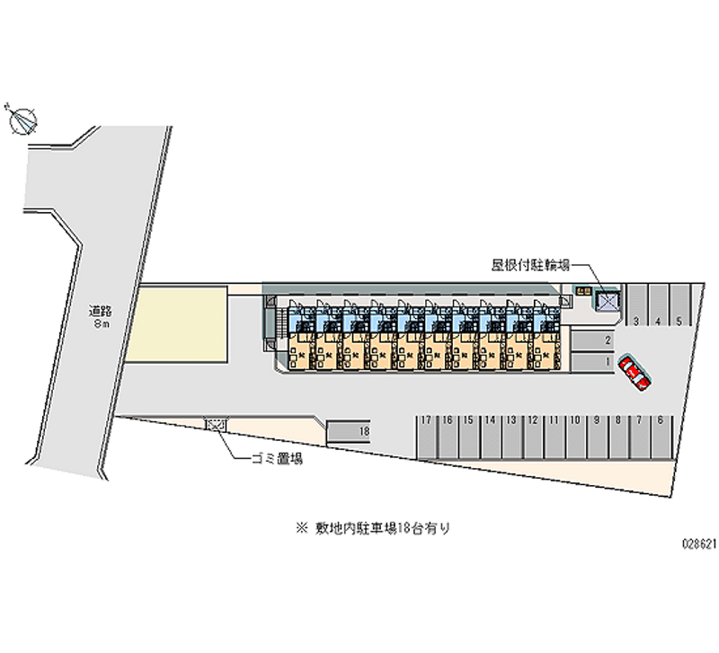 28621月租停车场