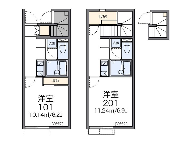 レオネクスト岩澤 間取図