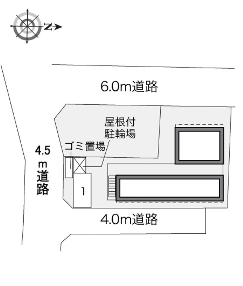 レオパレスＭＡＲＣＨⅡ 配置図