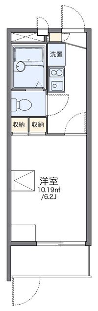 レオパレスＵ 間取り図