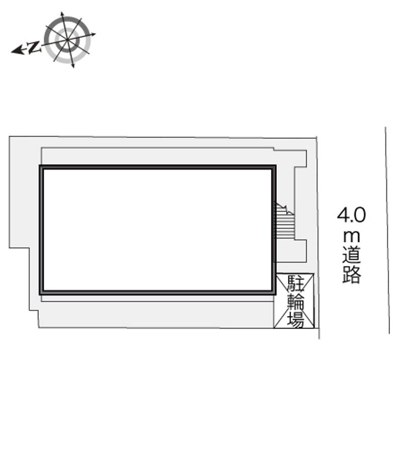 レオパレス舞の荘 配置図