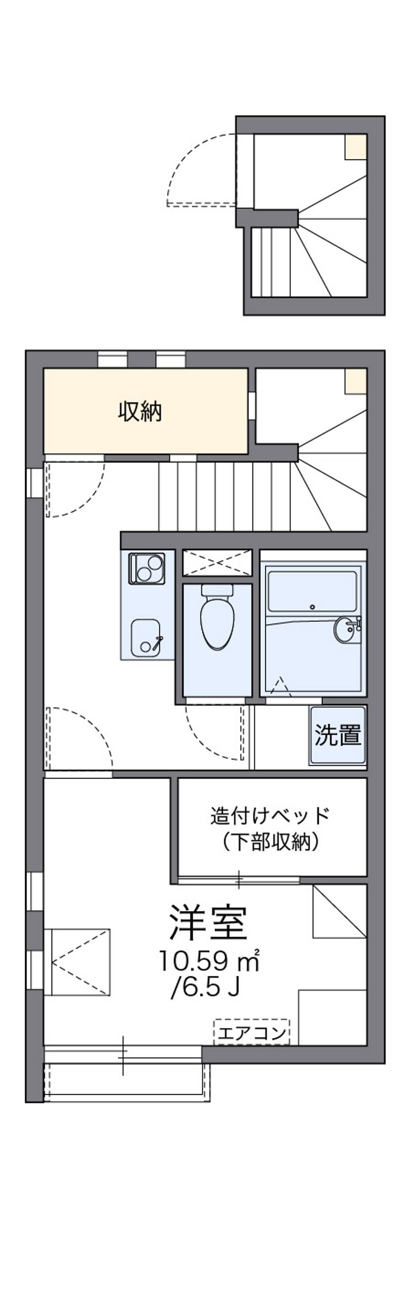 レオネクストＨＯＰＥ横山 間取図