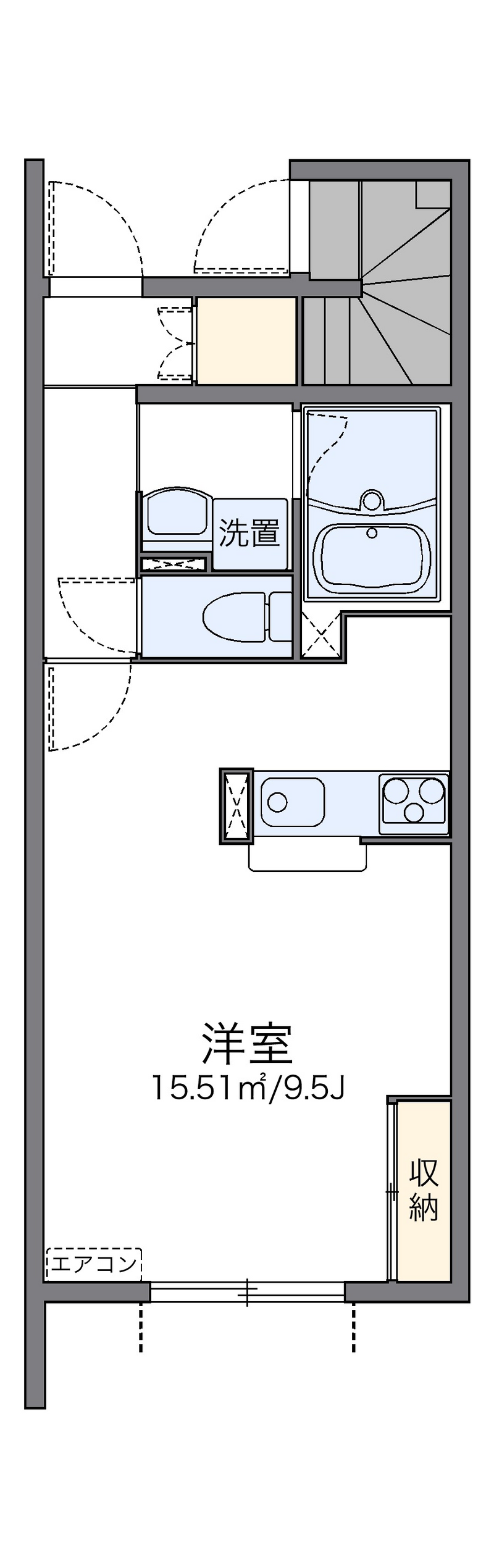 レオネクストＫＲＨフレンド 間取り