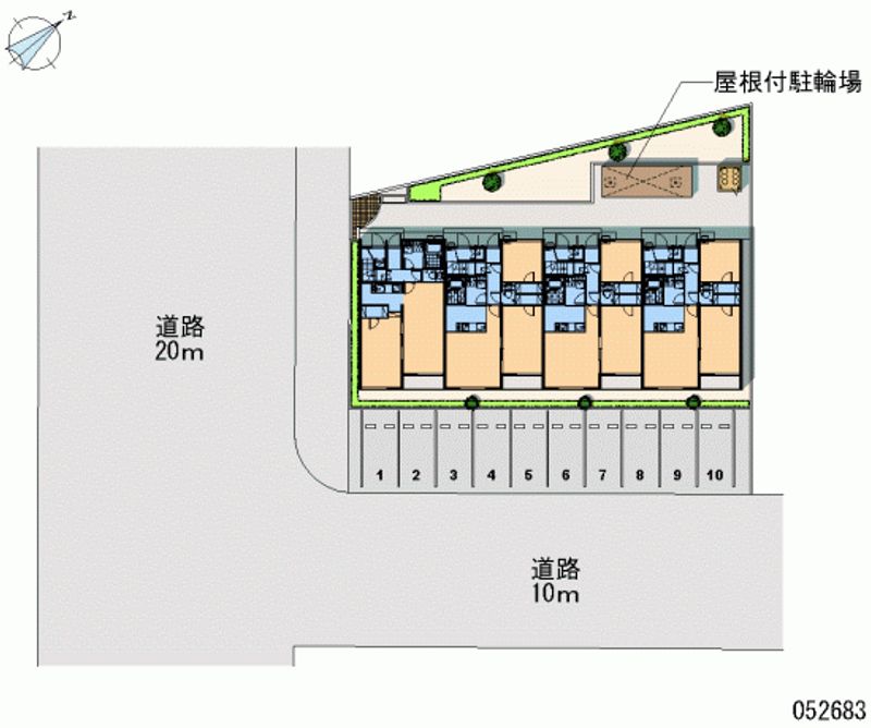 レオネクストアムール 月極駐車場