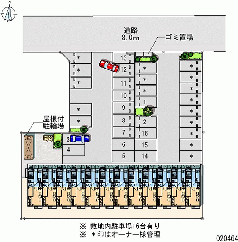 20464月租停车场