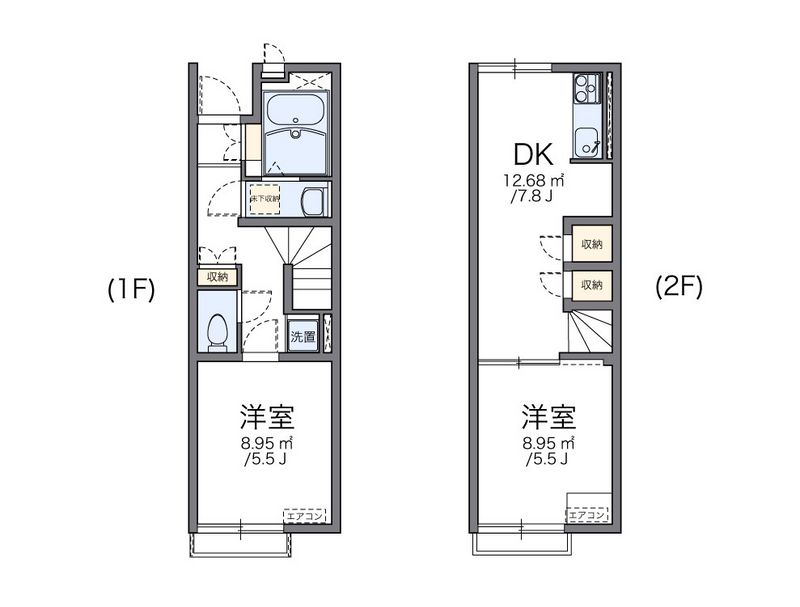 レオネクストケイティーコーポ 間取図