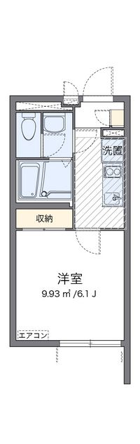 クレイノフェリス東四つ木 間取り図