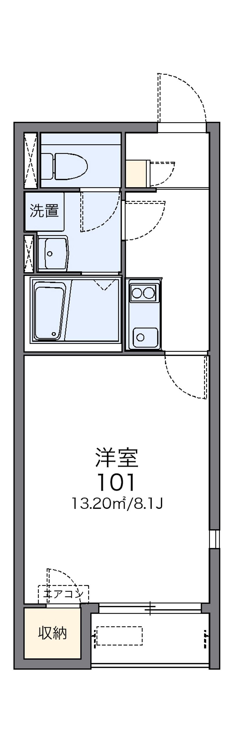 レオネクストメゾン光南 間取図