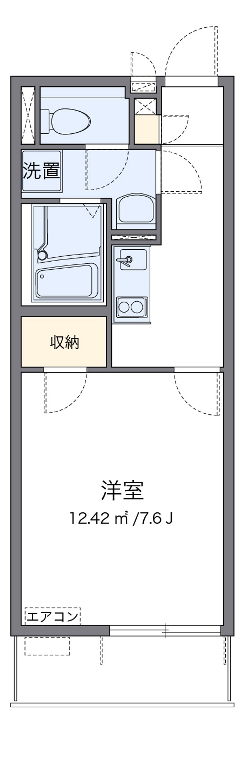 クレイノフェリーチェ 間取図