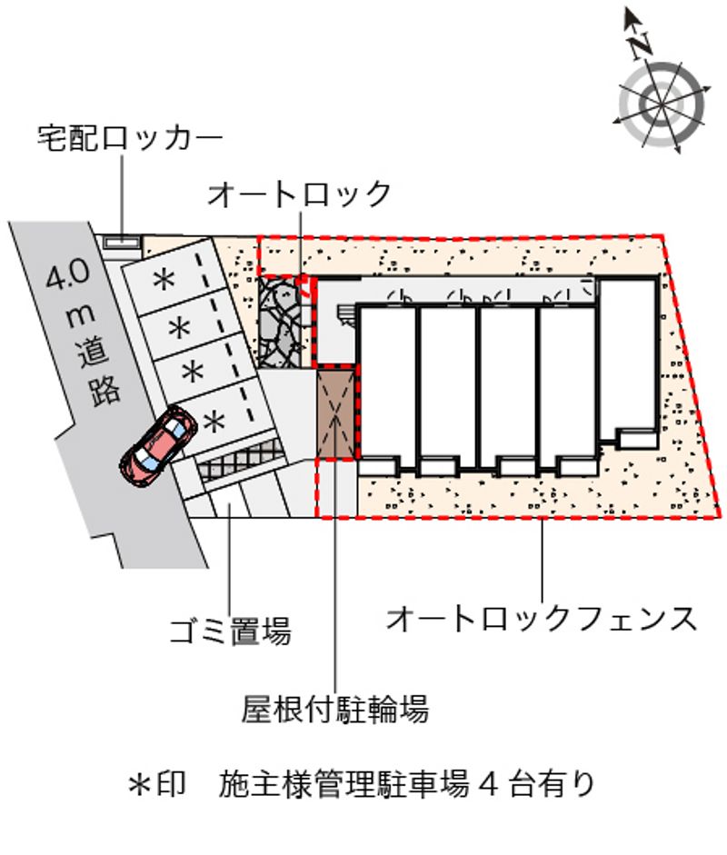 ミランダアレグリア 配置図