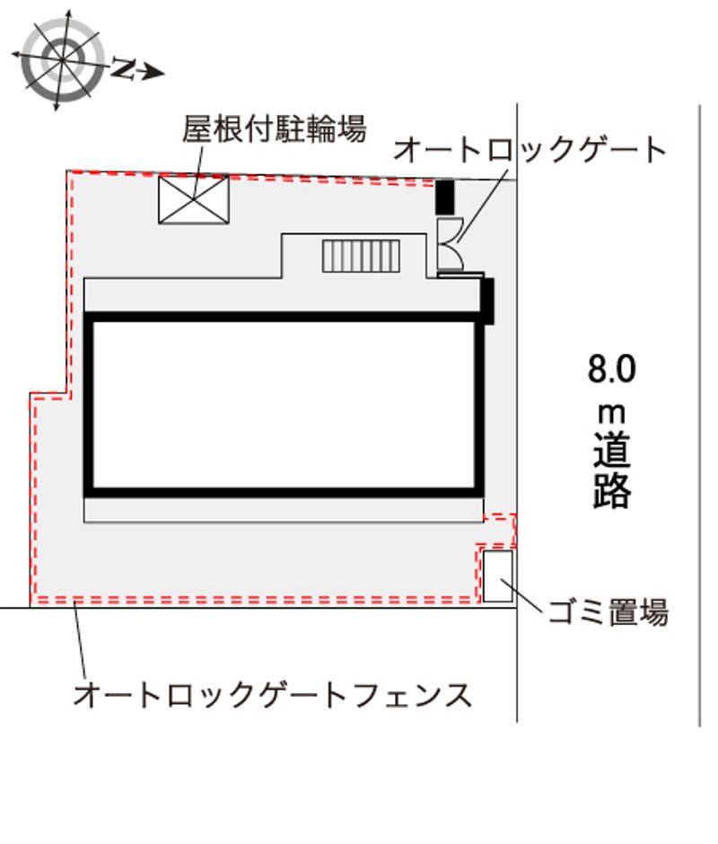 レオパレスＫＯＩＷＡＩ 配置図