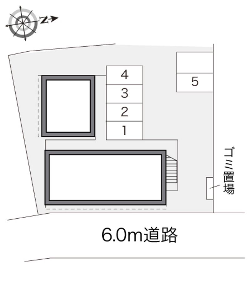レオパレスメロディーベルＩＮＯ 配置図