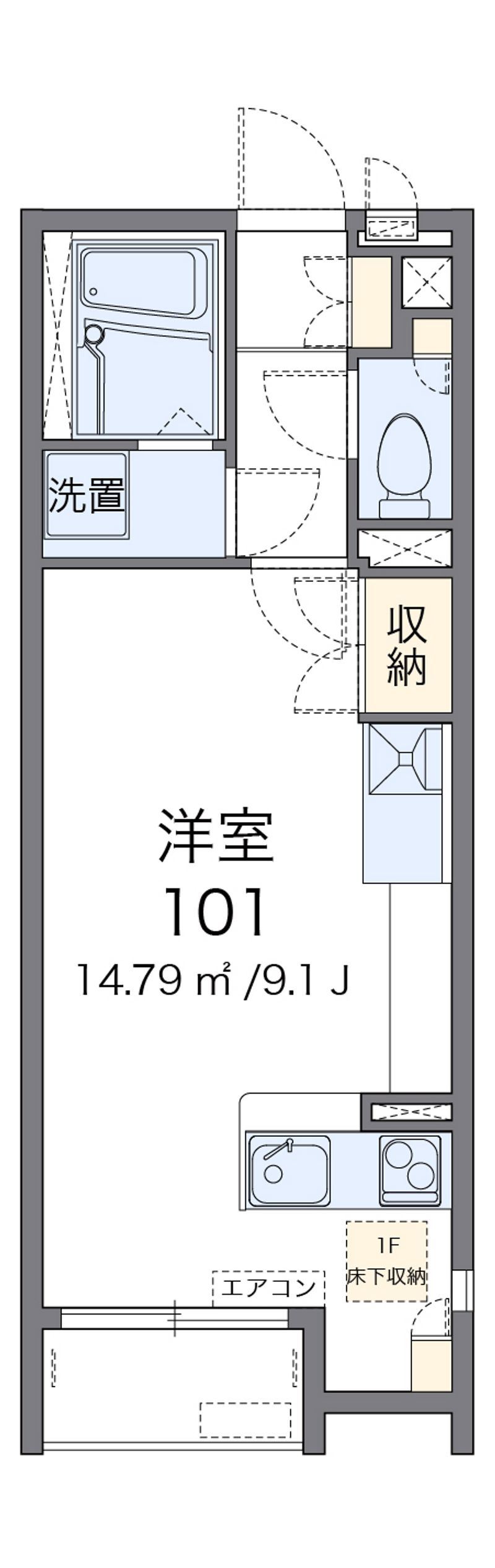 レオネクストリッツ美園 間取り