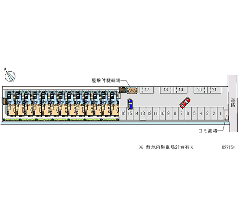 レオパレスＬｉｔｏｒａｌｅ 月極駐車場