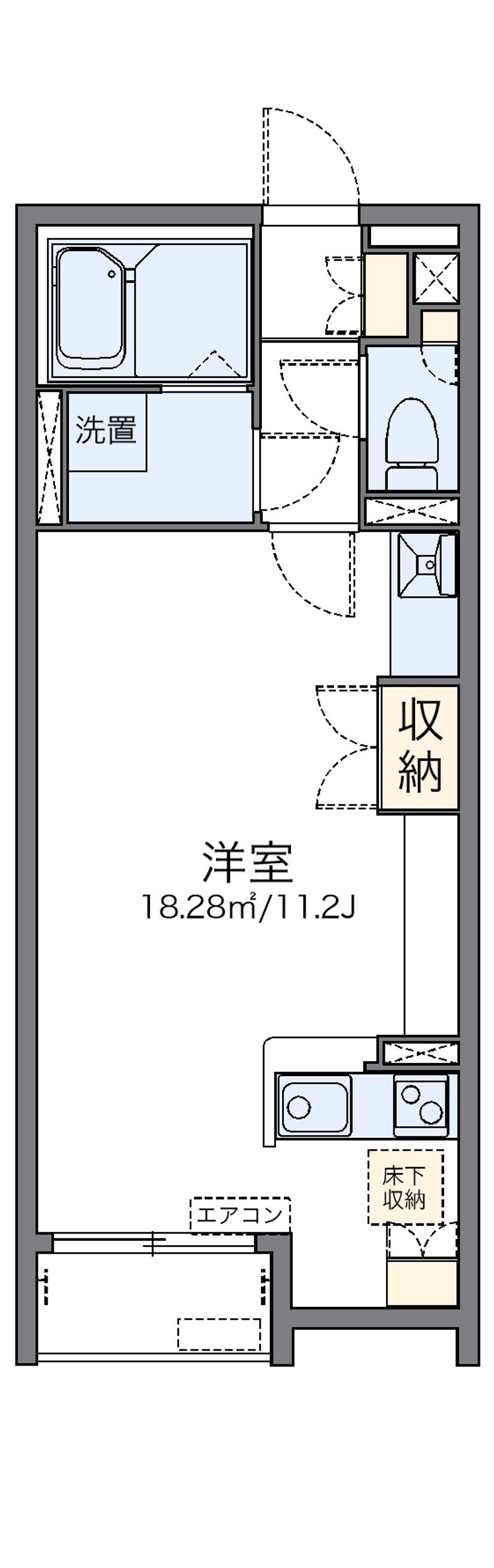 LEONEXT Comfort Toneyama Floor plan