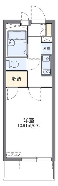 レオパレスタンポポ 間取り図