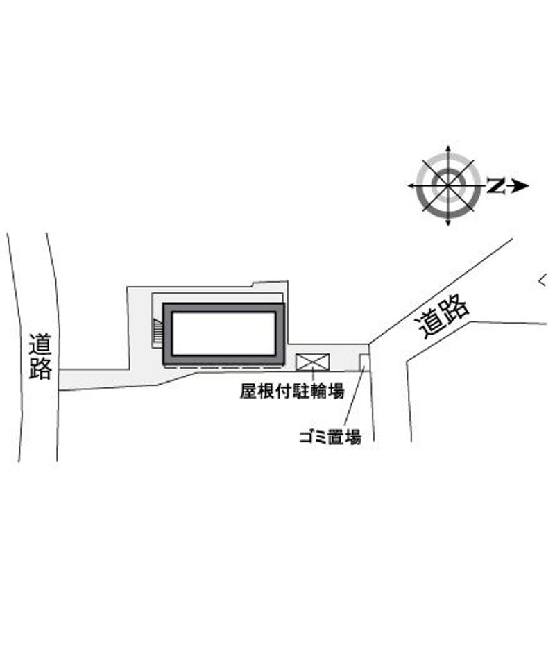 レオパレス赤井 配置図