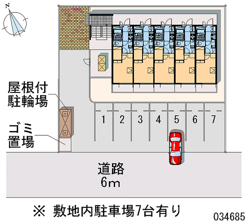 レオパレスＣＨＩ　ＹＯ 月極駐車場