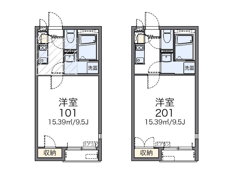 レオネクストオリーブハウス 間取図