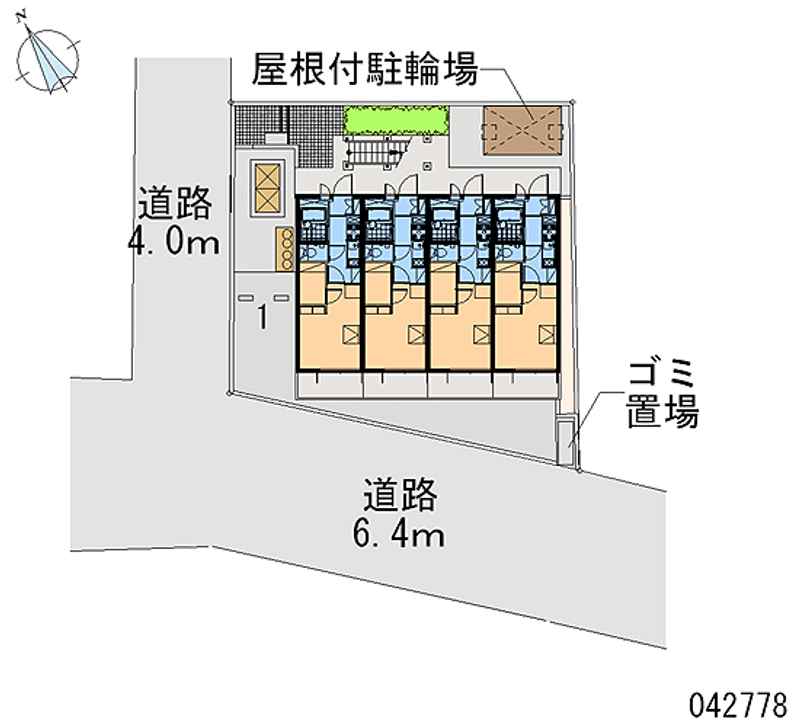 レオパレスデンファレ 区画図