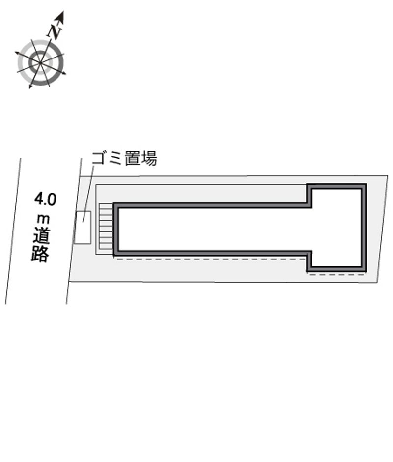 レオパレスクレベール 配置図