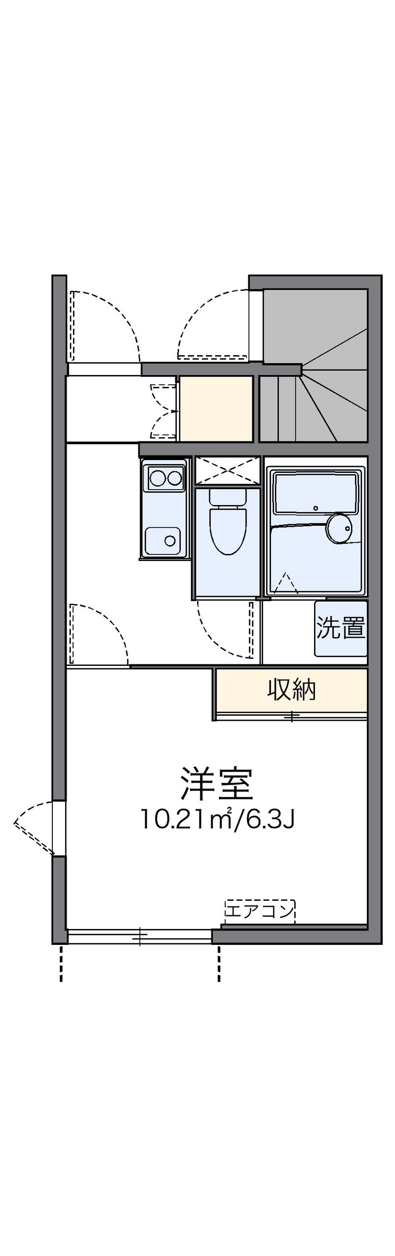 レオネクスト萩原 間取図