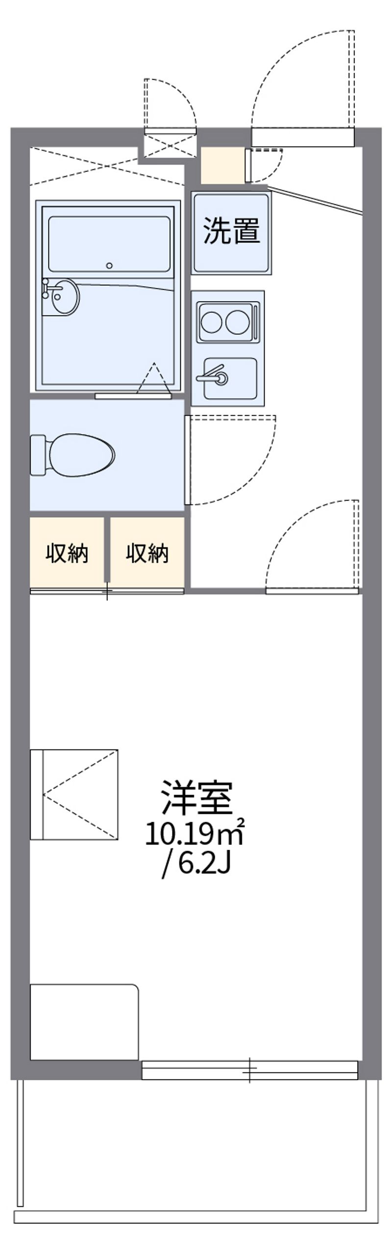 レオパレスＣＡＮＤＹ 間取図