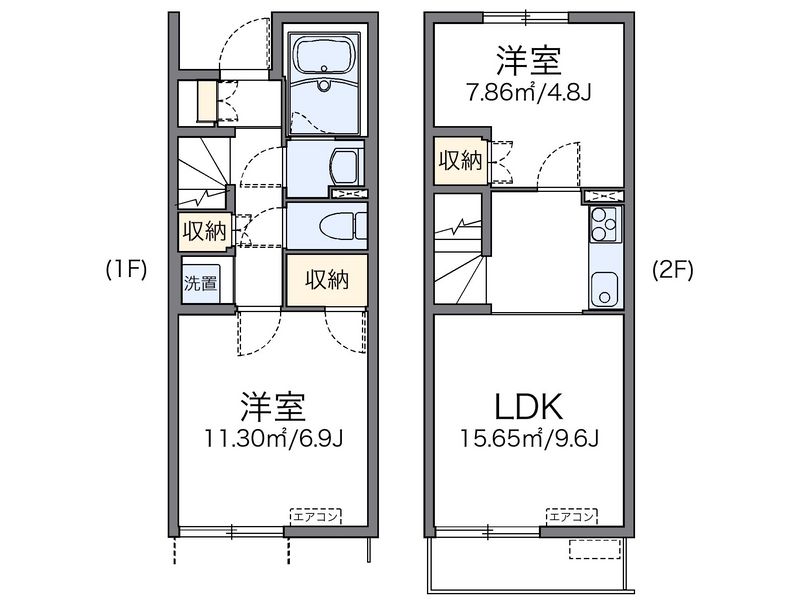 LEONEXT Shimokubo Floor plan