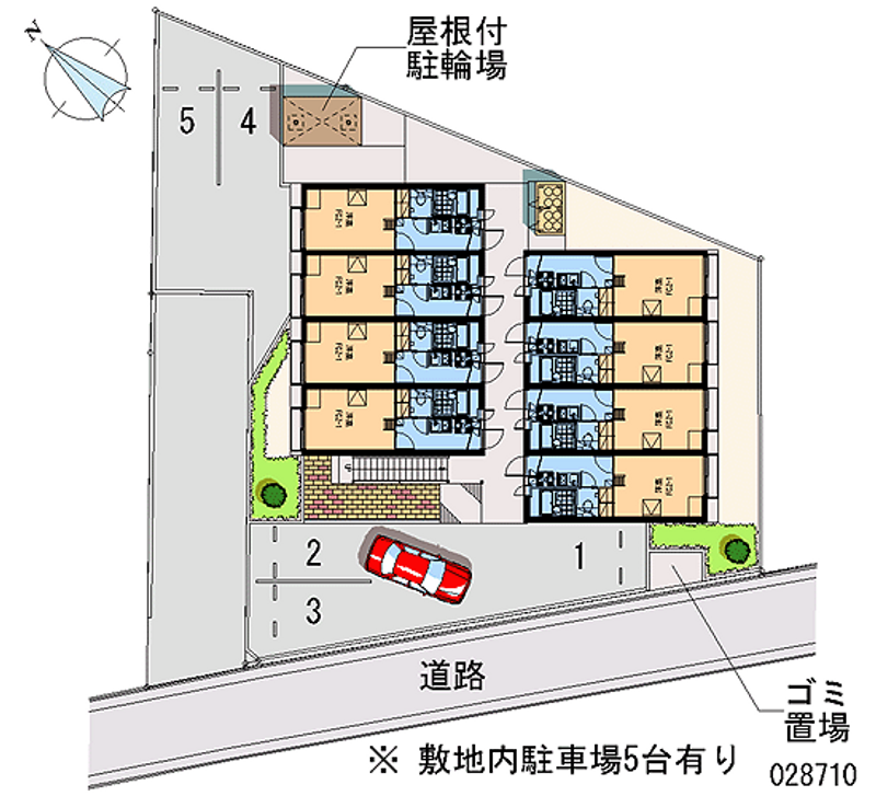 28710 Monthly parking lot