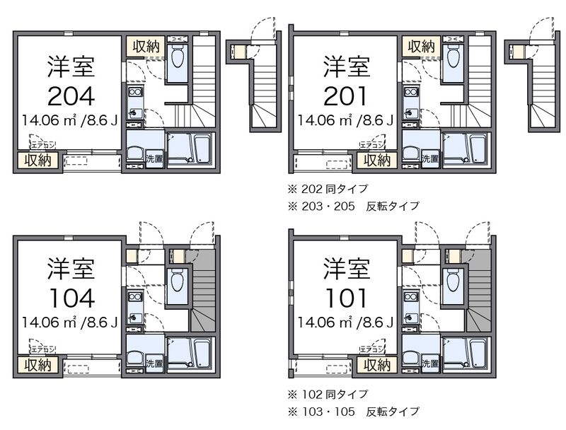 クレイノリヴェールの森 間取図