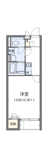 クレイノＫＥＥＰ　ＮＥＸＴⅤ 間取り図