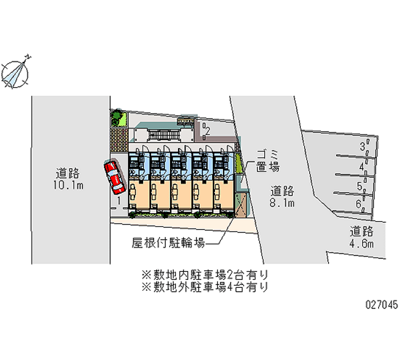 27045月租停車場