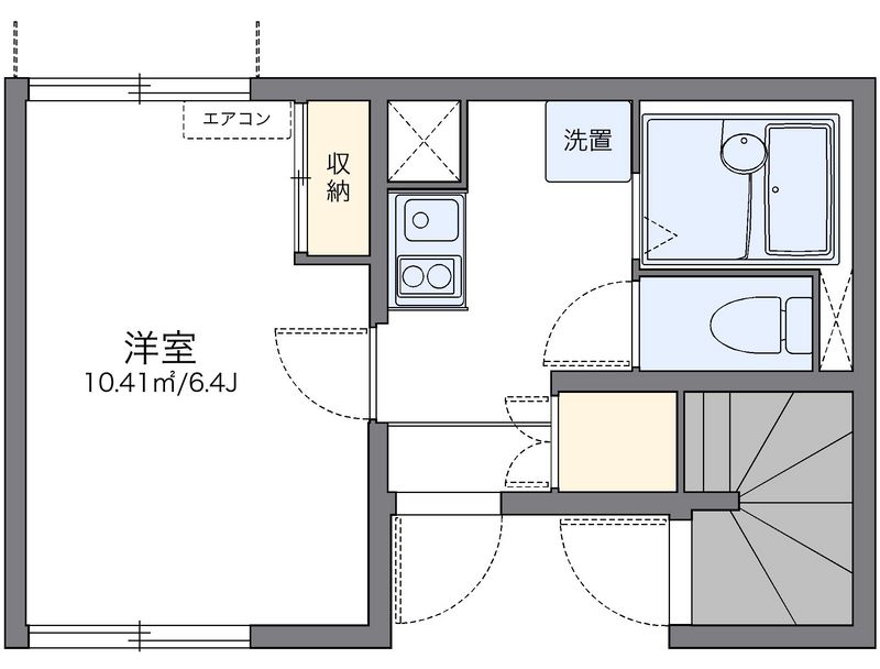 レオネクストＲｏｓｅｔｔａ 間取図