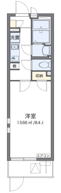 クレイノセントコージア山崎 間取り図