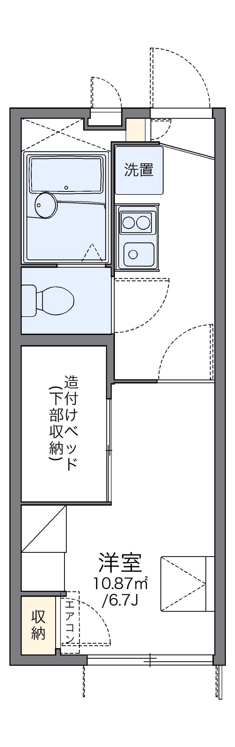 leopalace Ishizuka Floor plan