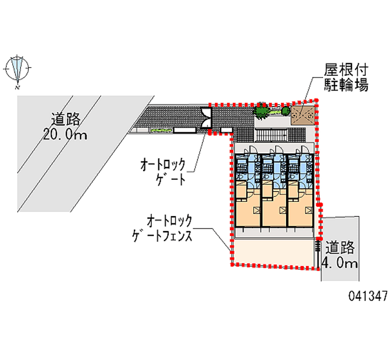 レオパレス伸光 区画図