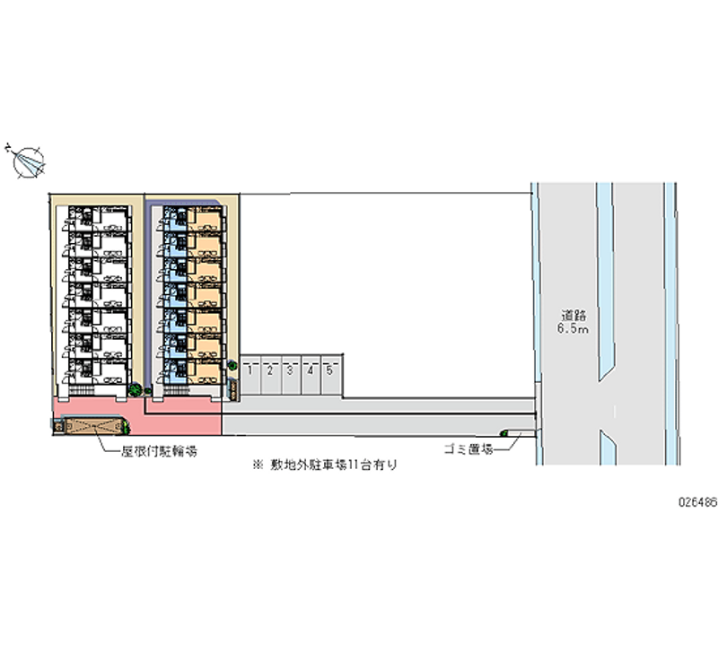 26486 bãi đậu xe hàng tháng