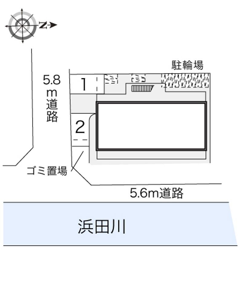 レオパレスエル・ガルテン 配置図