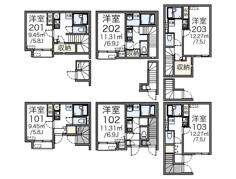 レオネクストリラ 間取図