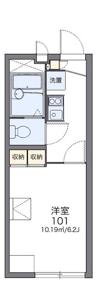 レオパレスファーレⅣ 間取り図