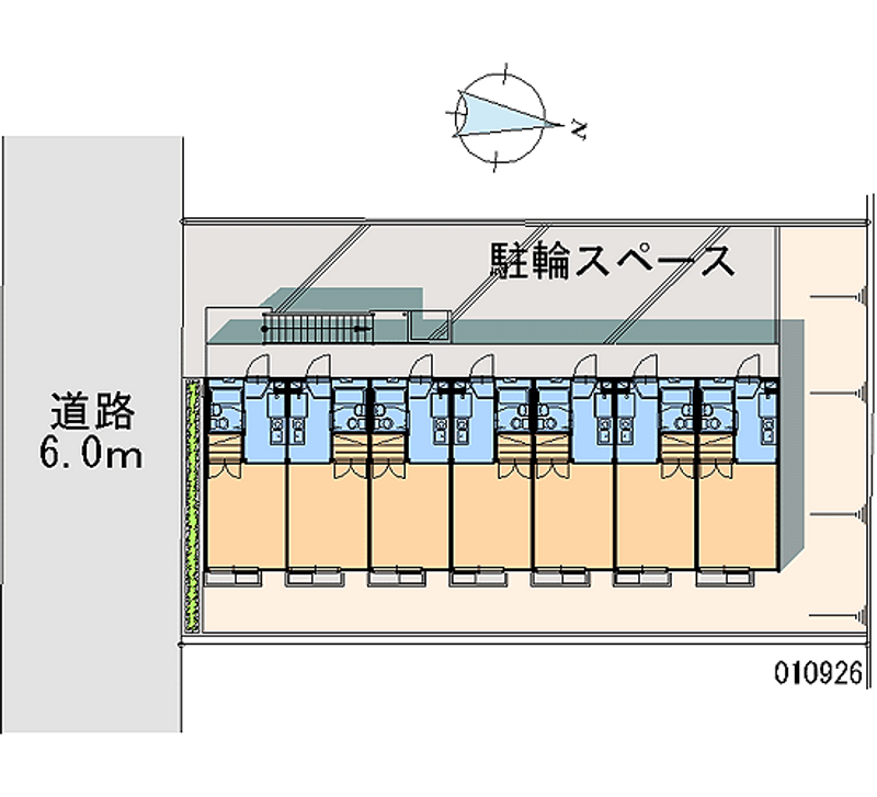 レオパレスドルフィン 区画図
