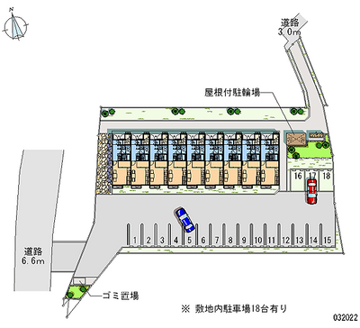 32022 Monthly parking lot