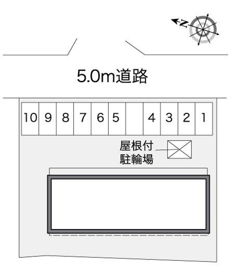 レオパレス清千 配置図