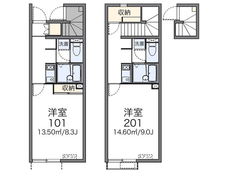 レオネクストことぶき 間取図